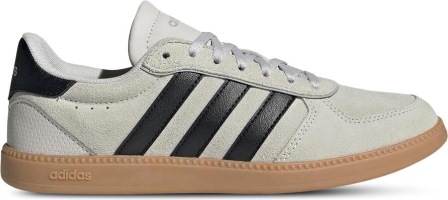 Adidas Women's Breaknet Sleek Suede Sneakers 1 3 grijs beige - Foto 6