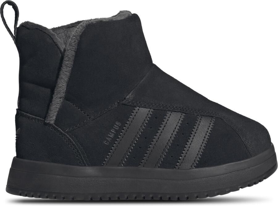 Adidas Campus Peuterschoenen Zwart Suède