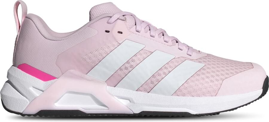 Adidas Dropset Control Sneakers Dames Roze 2 3 Mesh Synthetisch
