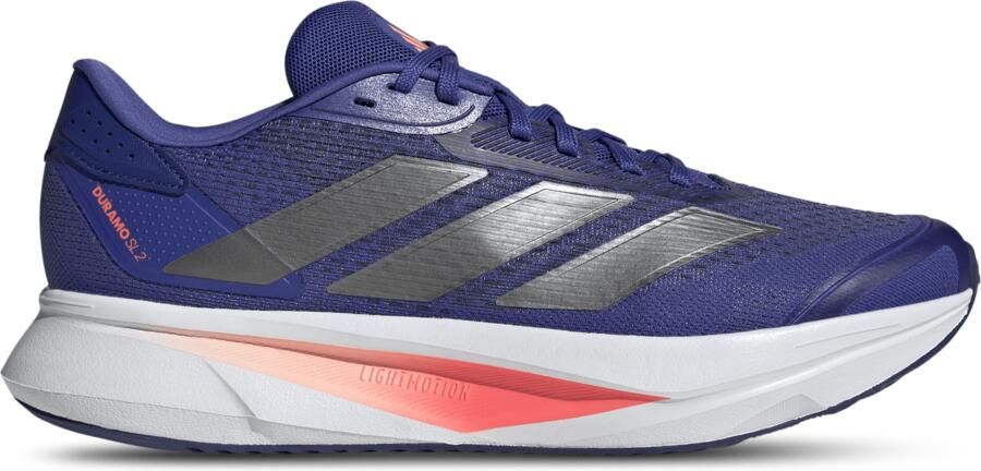 Adidas Duramo Sneakers Heren Blauw 2 3 Mesh Synthetisch