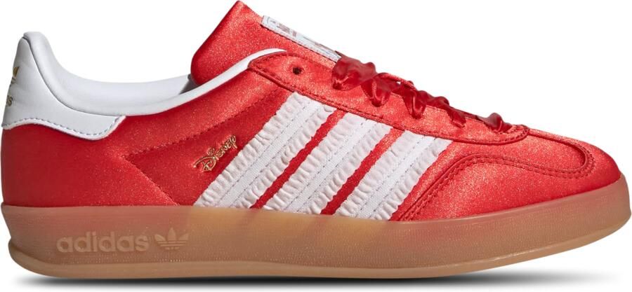 Adidas Gazelle Kindersneakers Rood 2 3 Mesh Synthetisch