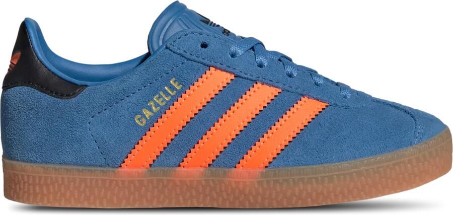 Adidas Originals Gazelle sneakers blauw oranje - Foto 2