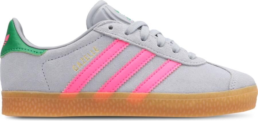 Adidas Gazelle Peuterschoenen Grijs Suède