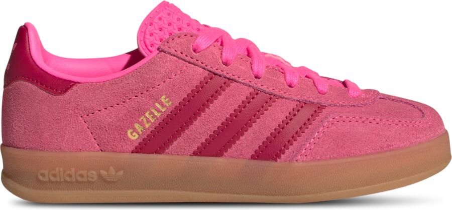 Adidas Gazelle Peuterschoenen Roze Suède