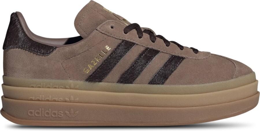 Adidas Gazelle Sneakers Dames Bruin 2 3 Suède