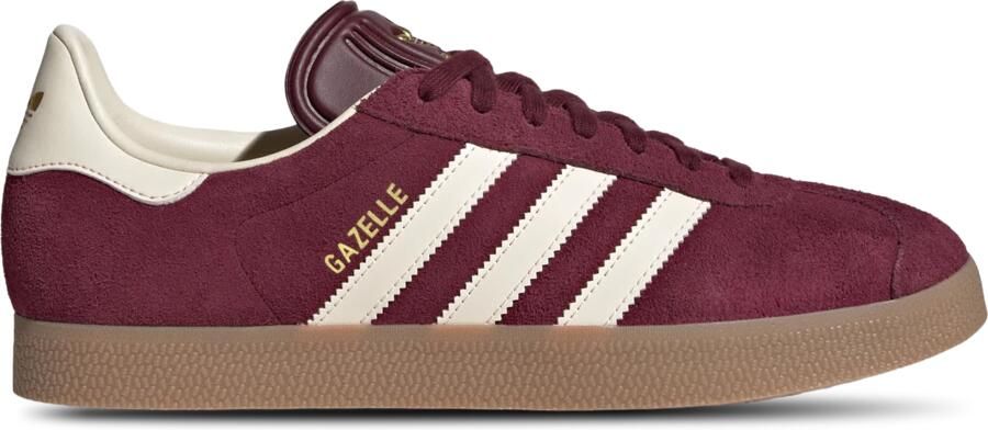Adidas Gazelle Sneakers Rood 2 3 Leer