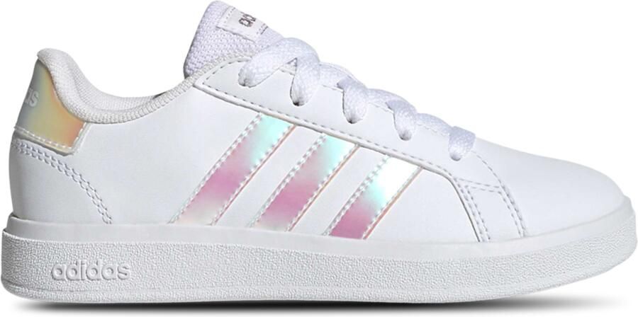 Adidas Sportswear Grand Court 2.0 sneakers wit metallic zilver Imitatieleer 39 1 3 - Foto 13