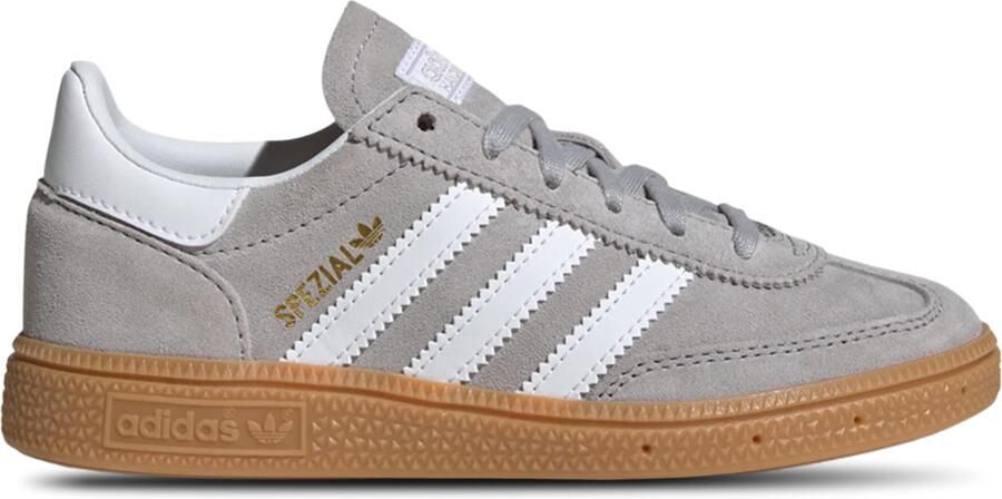 Adidas Handball Spezial Peuterschoenen Grijs Leer