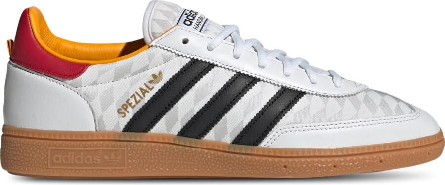 Adidas Handball Spezial Sneakers Wit 2 3 Mesh Synthetisch