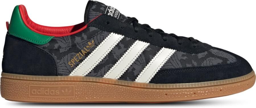 Adidas Handball Spezial Sneakers Zwart 2 3 Mesh Synthetisch