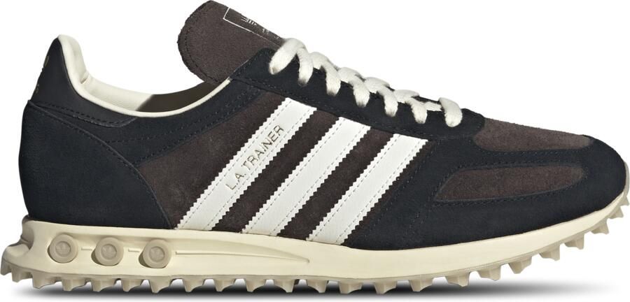 Adidas LA Trainer Sneakers Zwart Leer