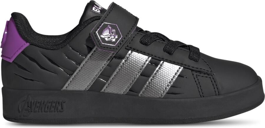 Adidas Sportswear Marvel Avengers Grand Court Schoenen Kids Kinderen Zwart - Foto 2