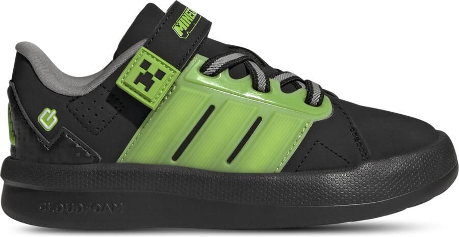 Adidas Sportswear Minecraft Lightorama Court Schoenen Kids Kinderen Zwart - Foto 2
