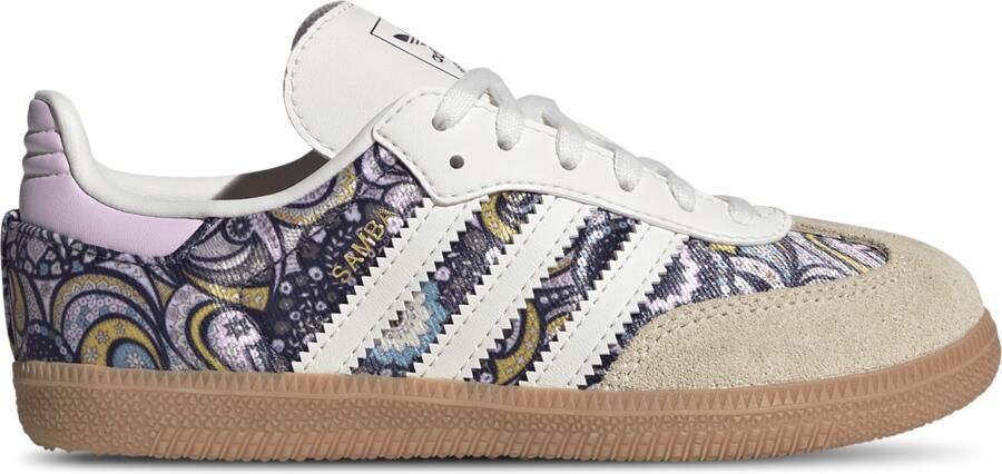 ADIDAS ORIGINALS Sneakers 'Samba x Liberty London' grijs donkerlila pastelroze wit - Foto 1