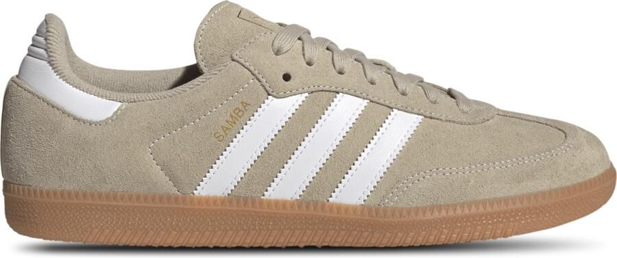ADIDAS ORIGINALS Sneakers laag 'Samba' kaki wit