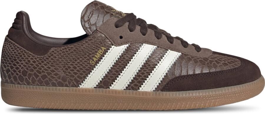 ADIDAS ORIGINALS Sneakers laag 'Samba' bruin wit