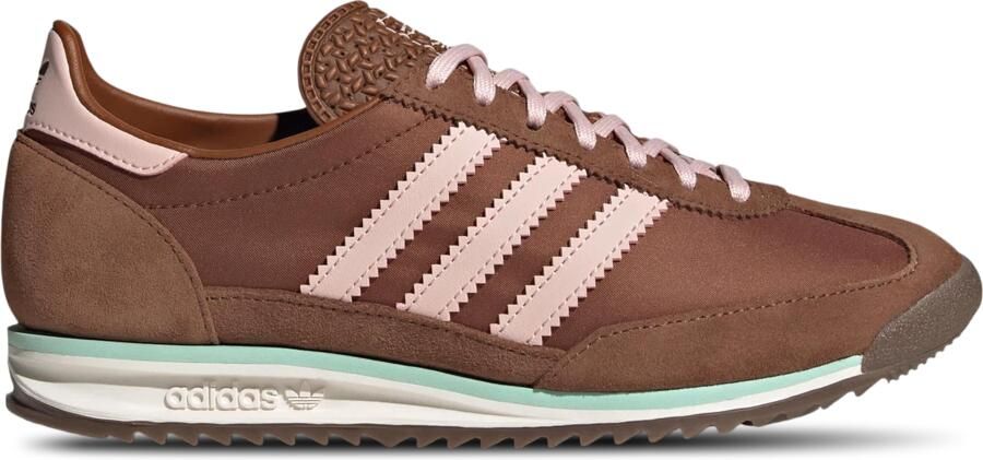 Adidas SL 72 Sneakers Dames Bruin 2 3 Leer