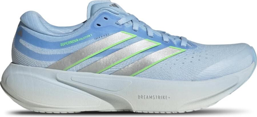 Adidas Supernova Solution 3 Sneakers Dames Blauw 2 3 Mesh Synthetisch - Foto 2