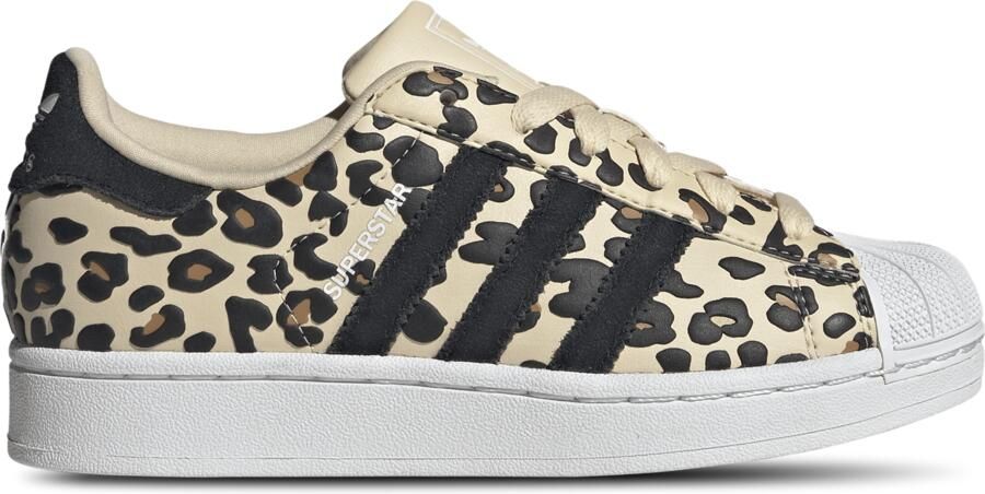 Adidas Superstar Kindersneakers Beige 2 3 Mesh Synthetisch