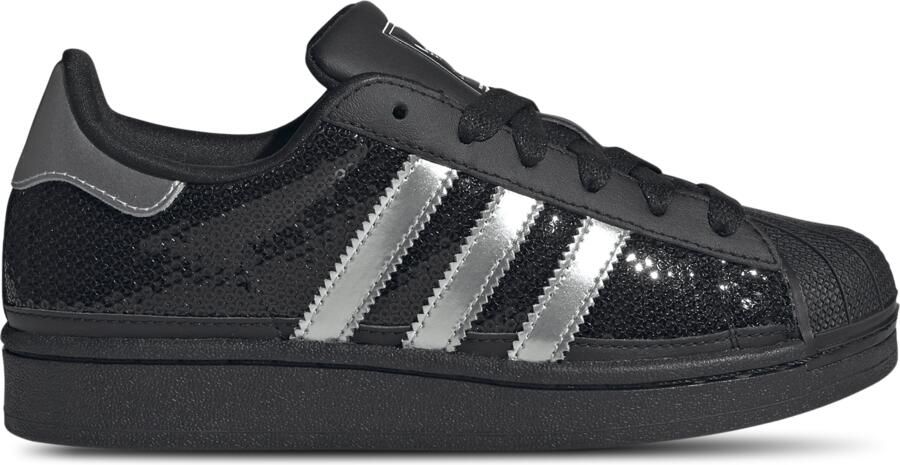 Adidas Superstar Kindersneakers Zwart Leer