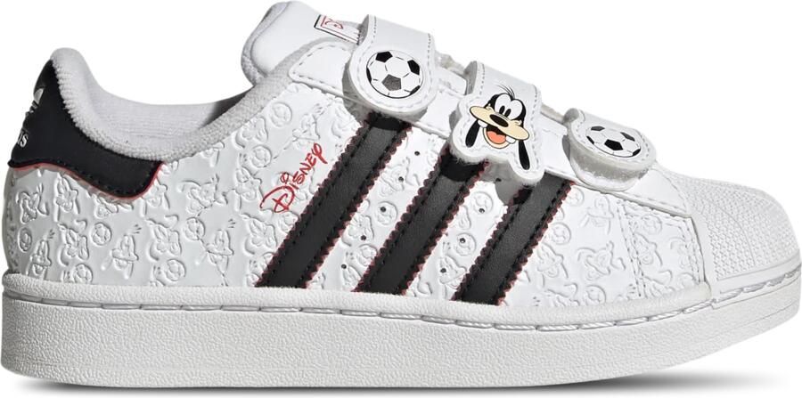 Adidas Superstar Peuterschoenen Wit Mesh Synthetisch