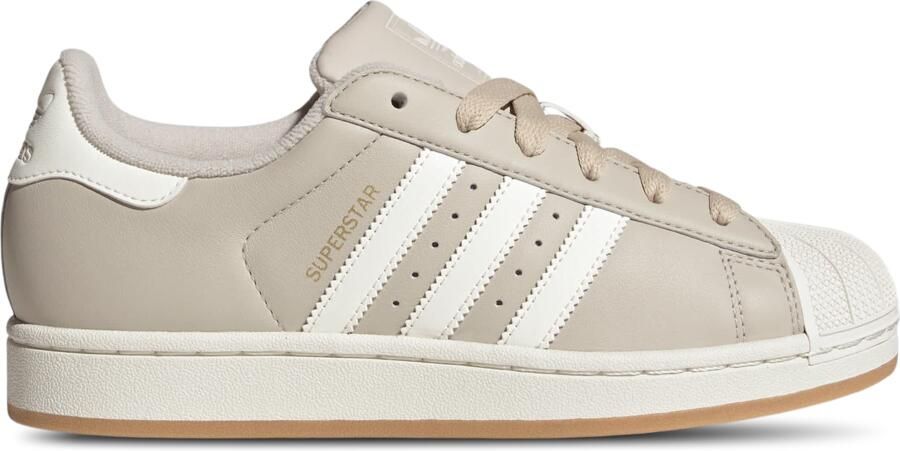 Adidas Superstar Sneakers Dames Beige 2 3 Leer