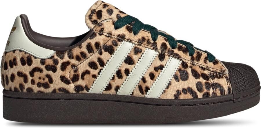 Adidas Originals Superstar II Pony Hair Dames Bruin- Dames Bruin