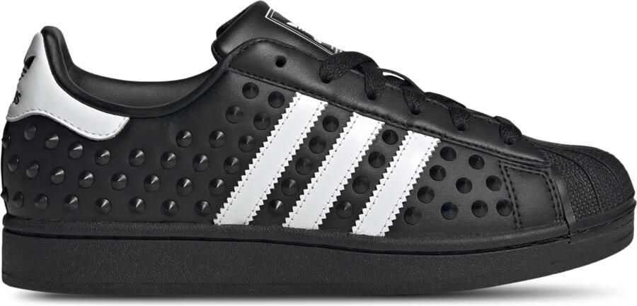 Adidas Superstar Sneakers Dames Zwart 2 3 Mesh Synthetisch