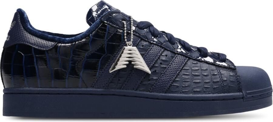 Adidas Superstar Sneakers Blauw 1 3 Leer