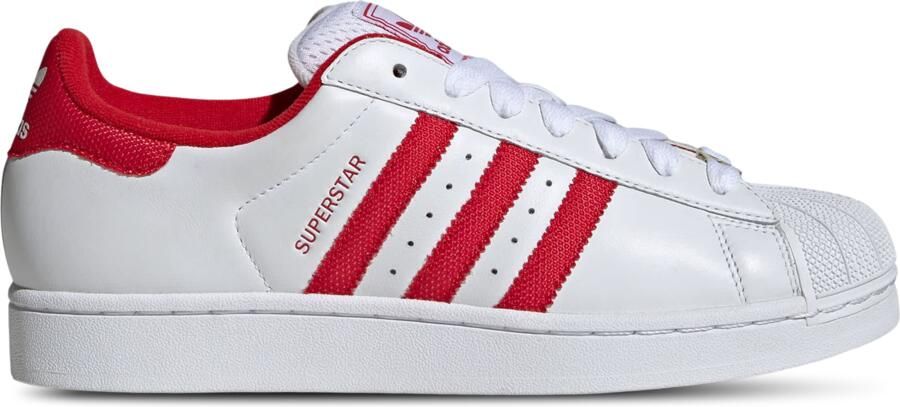 Adidas Superstar Sneakers Wit 1 3 Mesh Synthetisch