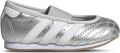 ADIDAS ORIGINALS Ballerina's 'Taekwondo' zilver wit - Grijs/Wit