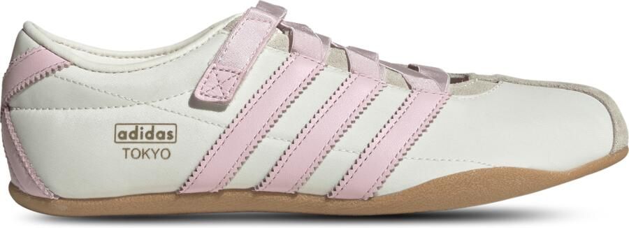 ADIDAS ORIGINALS Ballerina met riempjes 'Tokyo' goud rosa wit