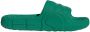 Adidas adilette Slippers en Sandalen Groen Maat: 42 2 3 Synthetisch Foot Locker - Thumbnail 2