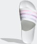 Adidas Originals Adlette Badelatschen Sandalen & Slides Schoenen ftwr white bliss lilac purple tint maat: 35.5 beschikbare maaten:35.5 - Thumbnail 1