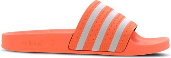 Adidas Adilette Comfort Slides Dames Slippers en Sandalen Orange Synthetisch