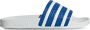 Adidas adilette Slippers en Sandalen Blauw Maat: 39 1 3 Mesh Synthetisch Foot Locker - Thumbnail 2