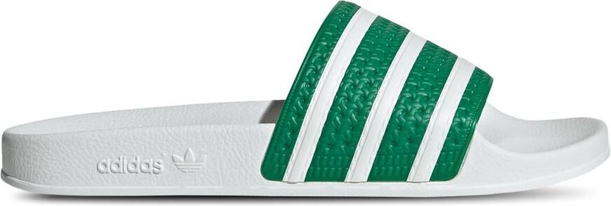 Adidas adilette Heren Slippers en Sandalen Groen Maat: 38 Mesh Synthetisch Foot Locker