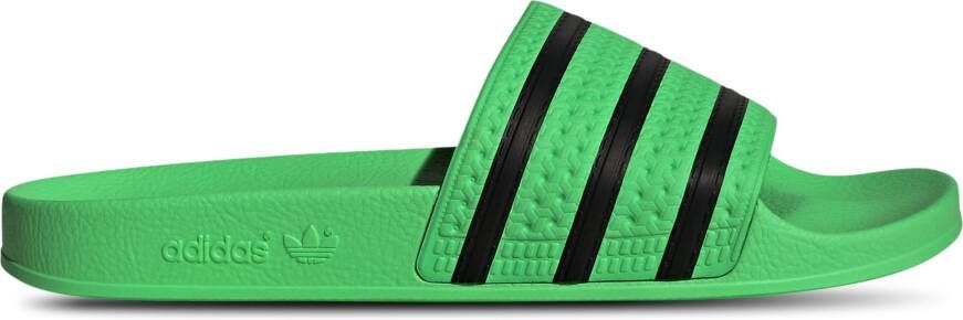 Adidas adilette Heren Slippers en Sandalen Groen Maat: 38 Mesh Synthetisch Foot Locker