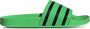 Adidas adilette Slippers en Sandalen Groen Maat: 43 1 3 Mesh Synthetisch Foot Locker - Thumbnail 2