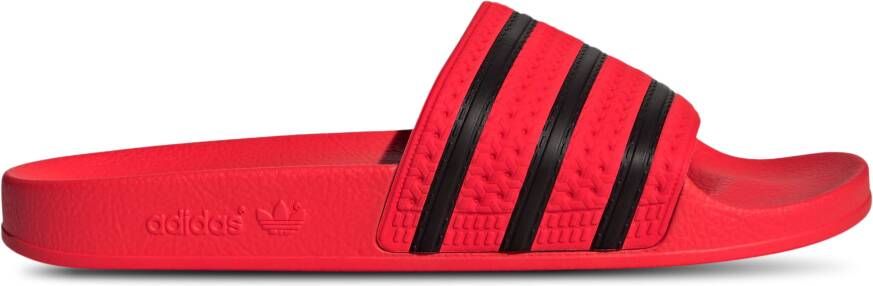 Adidas adilette Heren Slippers en Sandalen Rood Maat: 36 2 3 Mesh Synthetisch Foot Locker