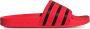 Adidas adilette Heren Slippers en Sandalen Rood Maat: 36 2 3 Mesh Synthetisch Foot Locker - Thumbnail 1