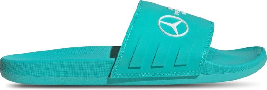 Adidas adilette Slippers en Sandalen Teal Maat: 36 2 3 Rubber Foot Locker