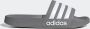 Adidas Adilette Slides Grey Three Cloud White Grey Three- Grey Three Cloud White Grey Three - Thumbnail 2
