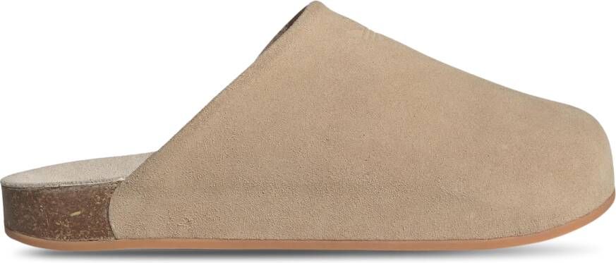 Adidas Adimule Slippers en Sandalen Dames Beige 2 3 Leer