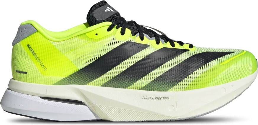 Adidas Adizero Boston 13 Heren Schoenen Groen Maat: 41 1 3 Mesh Synthetisch Foot Locker