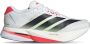 Adidas Adizero Boston 13 Heren Schoenen Wit Maat: 40 2 3 Mesh Synthetisch Foot Locker - Thumbnail 4