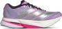 Adidas Adizero Boston 13 Sneakers Dames Paars 2 3 Mesh Synthetisch - Thumbnail 2
