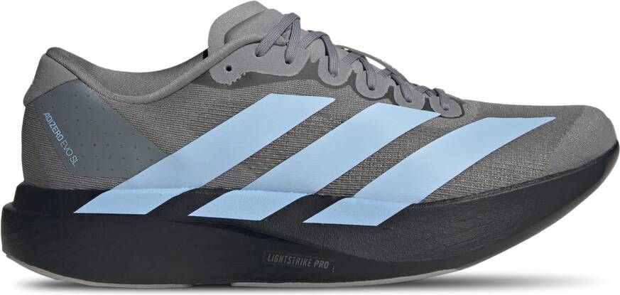 Adidas Adizero EVO SL Heren Schoenen Grijs Maat: 42 2 3 Mesh Synthetisch Foot Locker