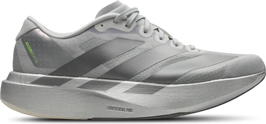 Adidas Adizero EVO SL Heren Schoenen Zilver Maat: 40 Mesh Synthetisch Foot Locker