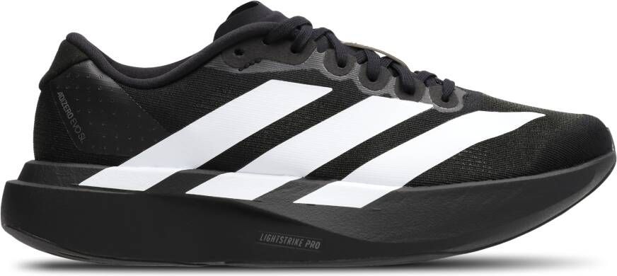 Adidas Adizero EVO SL Unisex Schoenen Zwart Maat: 37 1 3 Mesh Synthetisch Foot Locker